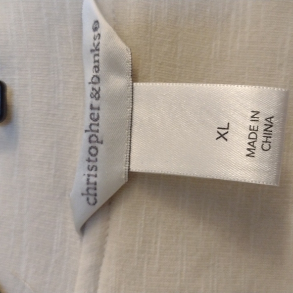 NWOT Christopher & Banks Jacket w/Ruffle Accents - Picture 2 of 4